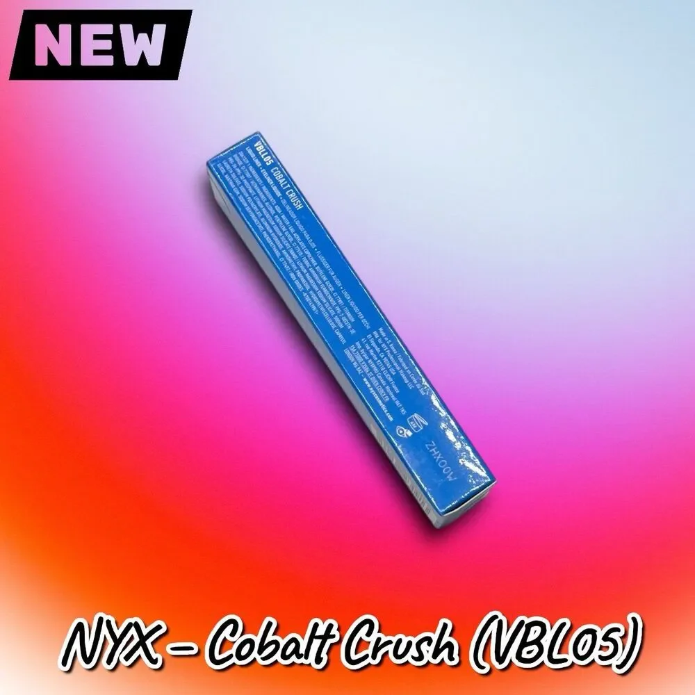 New NYX Professional Makeup Vivid Brights Liquid Eyeliner – Shade: Cobalt Crush